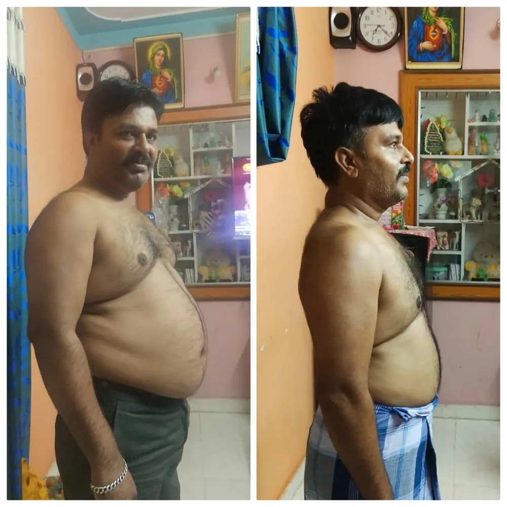 Rajappa Gowda — transformation